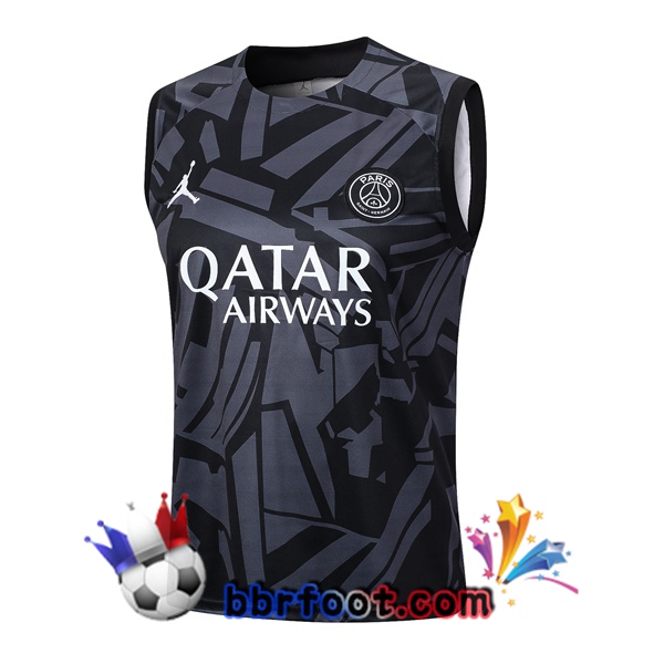 Gilet Foot Paris PSG Noir 2023/2024 Gilet Foot Paris PSG Noir 2023/2024