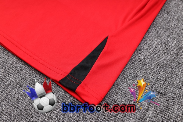 Gilet Foot Paris PSG + Shorts Rouge 2023/2024