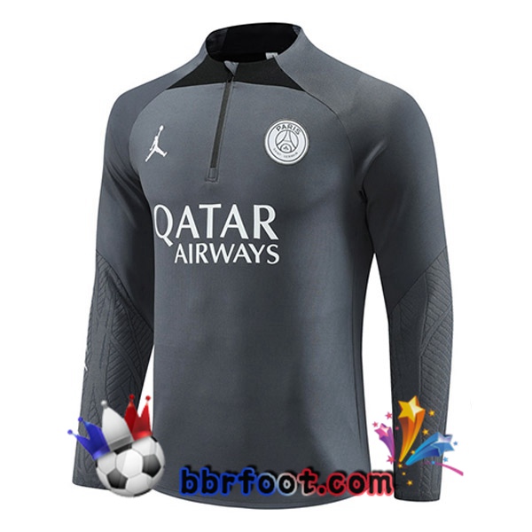 Sweatshirts Homme JORDAN Paris PSG Gris 2023/2024