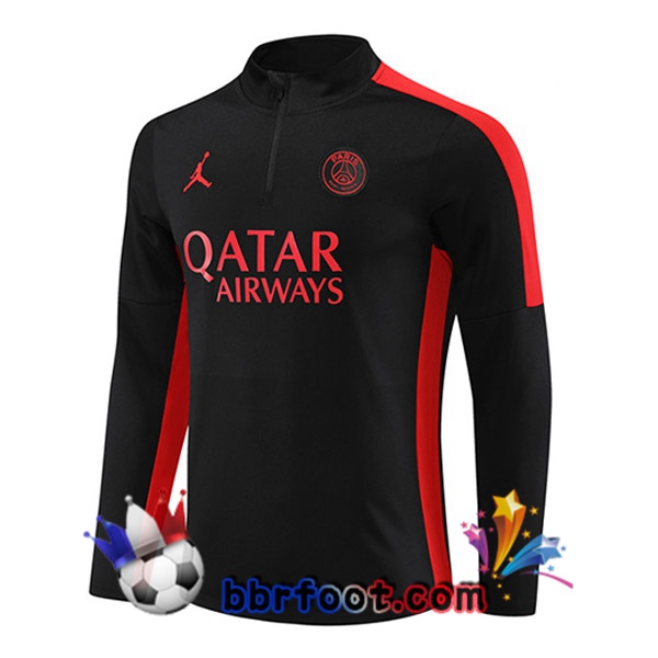 Sweatshirts Homme JORDAN Paris PSG Noir 2023/2024 Sweatshirts Homme JORDAN Paris PSG Noir 2023/2024