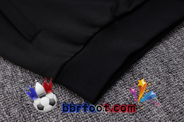 Veste Survetement Foot Paris PSG Noir 2023/2024