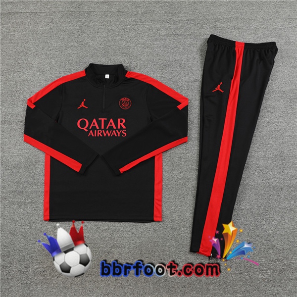 Survetement Foot JORDAN Paris PSG Noir 2023/2024