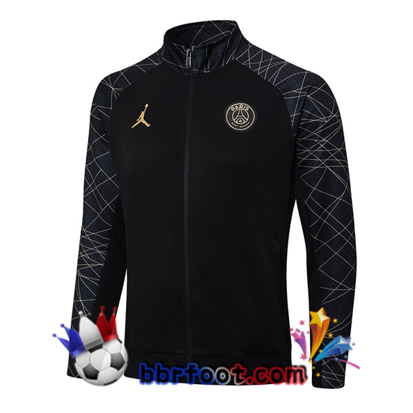 Veste Foot Paris PSG Noir 2023/2024