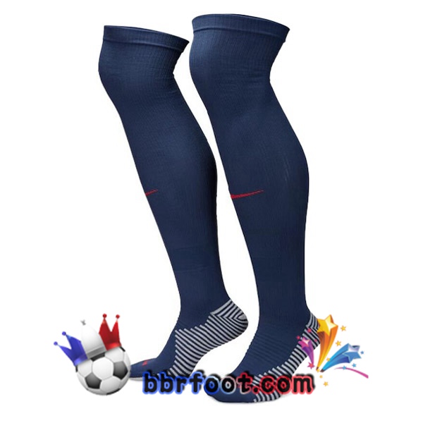 Chaussettes Foot Paris PSG Domicile Bleu Royal 2023/2024
