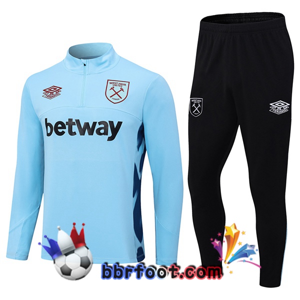 Survetement Foot West Ham Bleu 2023/2024