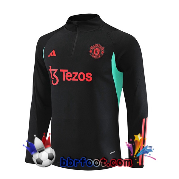 Sweatshirts Homme Manchester United Noir 2023/2024