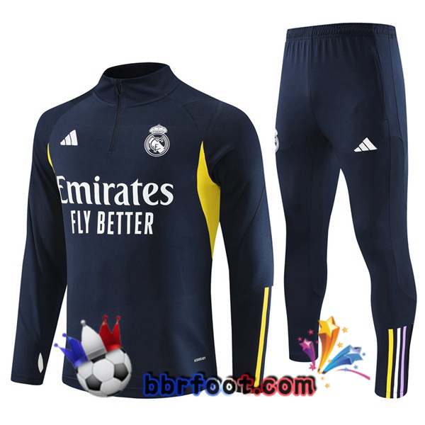 Survetement Foot Real Madrid Bleu Royal 2023/2024