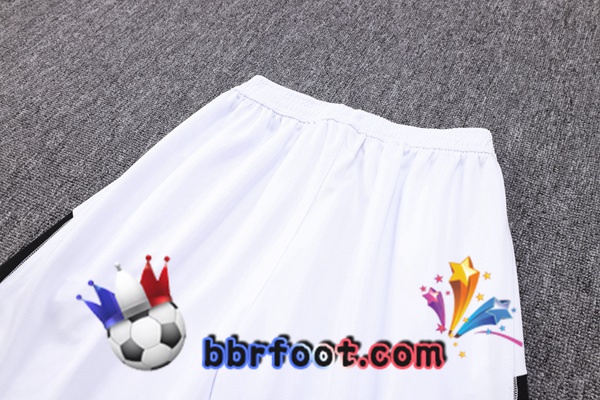 Veste Survetement Foot Juventus Blanc Noir 2023/2024