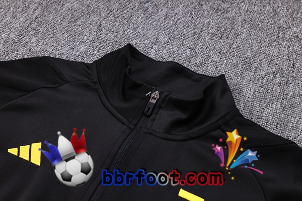 Veste Survetement Foot Juventus Noir 2023/2024