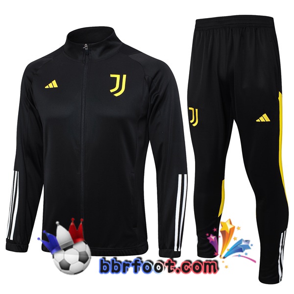 Veste Survetement Foot Juventus Noir 2023/2024