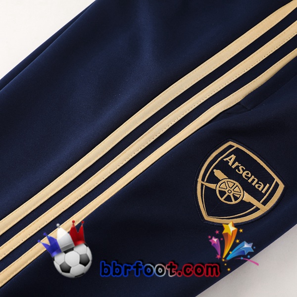 Veste Survetement Foot Arsenal Bleu Royal 2023/2024
