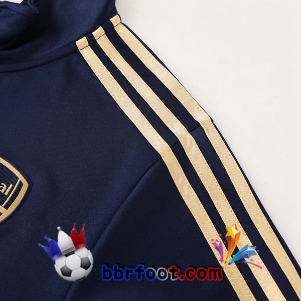 Veste Survetement Foot Arsenal Bleu Royal 2023/2024