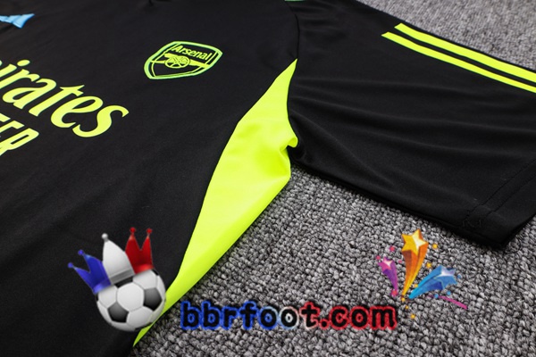 Ensemble Training T-Shirts Arsenal + Shorts Noir 2023/2024