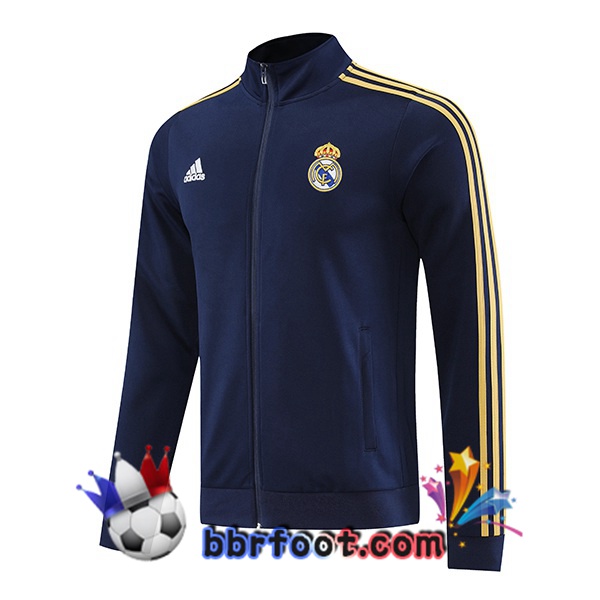 Veste Foot Real Madrid Bleu Royal 2023/2024