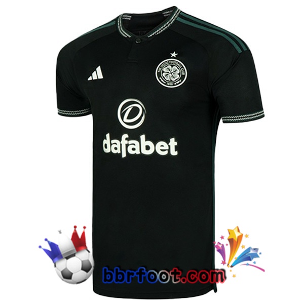 Maillot Foot Celtic FC Exterieur Noir 2023/2024