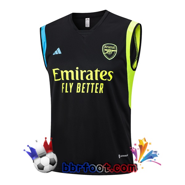 Gilet Foot Arsenal Noir 2023/2024