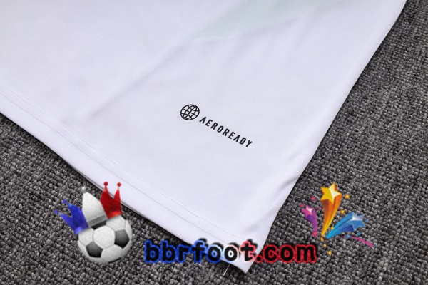 Gilet Foot Manchester United + Shorts Blanc 2023/2024