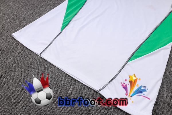 Gilet Foot Manchester United + Shorts Blanc 2023/2024