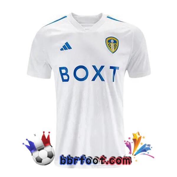 Maillot Foot Leeds United Domicile Blanc 2023/2024