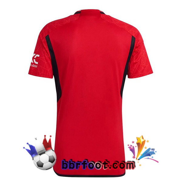 Maillot Foot Manchester United Domicile Rouge 2023/2024