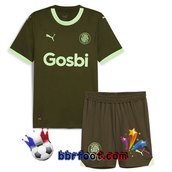 Maillot Foot Girona Enfant Third Vert 2023/2024