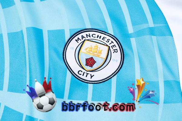 Survetement Foot Manchester City Bleu 2023/2024