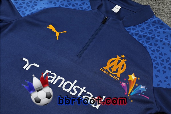 Survetement Foot Marseille OM Bleu Royal 2023/2024