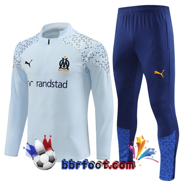 Survetement Foot Marseille OM Bleu 2023/2024