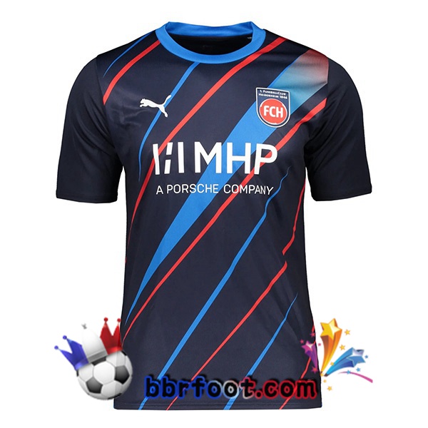 Maillot Foot FC Heidenheim Exterieur Bleu 2023/2024