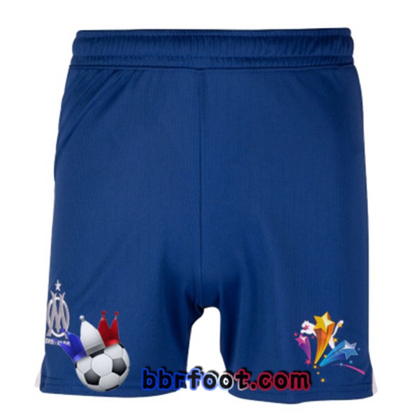 Short Foot Marseille OM Exterieur Bleu 2023/2024