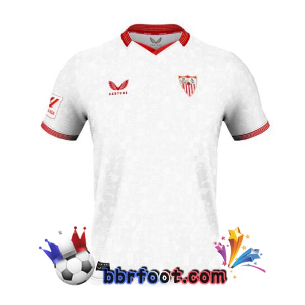 Maillot Foot Sevilla FC Domicile Blanc 2023/2024