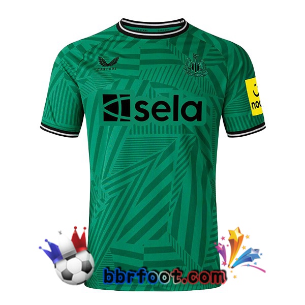 Maillot Foot Newcastle United Exterieur Vert 2023/2024