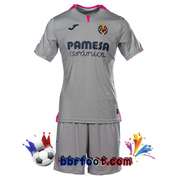 Maillot Foot Villarreal Enfant Third Gris 2023/2024
