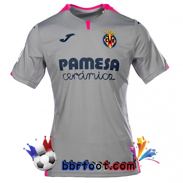 Maillot Foot Villarreal Third Gris 2023/2024