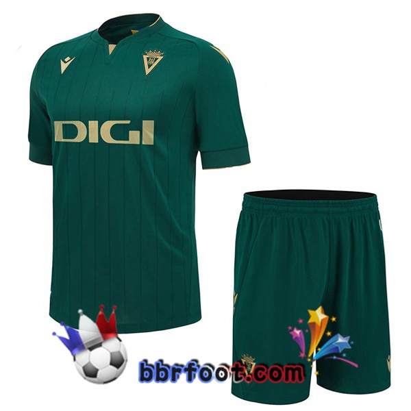 Maillot Foot Cadiz CF Enfant Third Vert 2023/2024