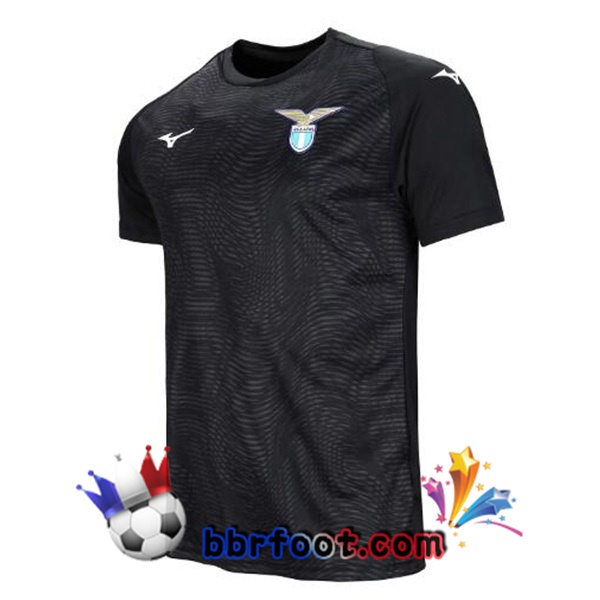 Maillot Foot SS Lazio Gardien de but Noir 2023/2024