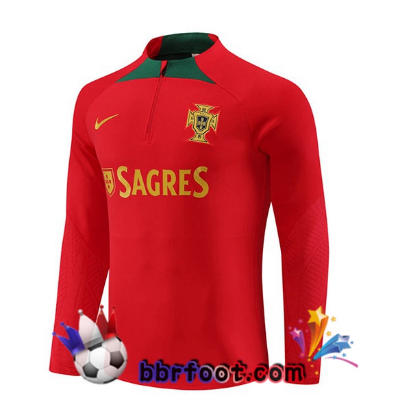 Sweatshirts Homme Portugal Rouge 2023/2024