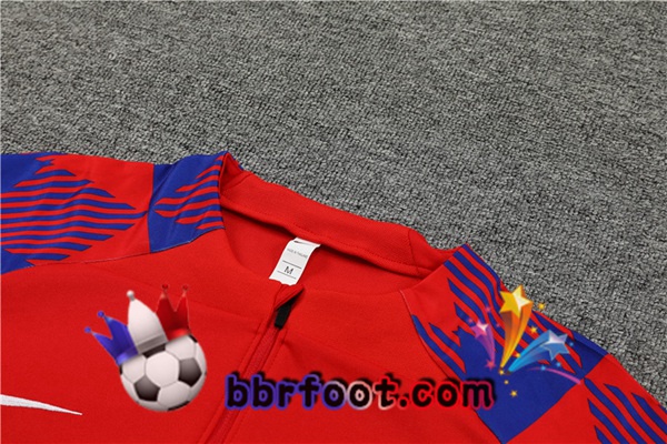 Survetement Foot FC Barcelone Rouge 2023/2024