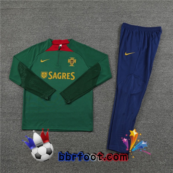Survetement Foot Portugal Vert 2023/2024