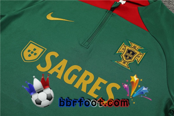 Survetement Foot Portugal Vert 2023/2024