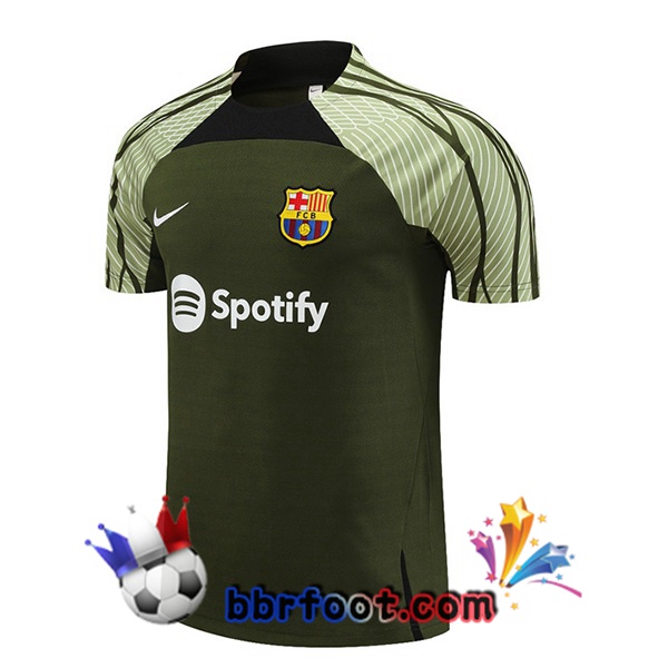Training T-Shirts FC Barcelone Vert 2023/2024 Training T-Shirts FC Barcelone Vert 2023/2024