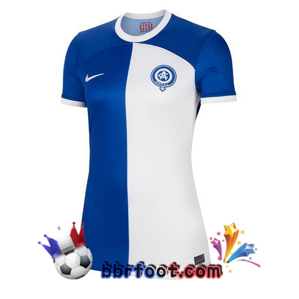 Maillot Foot Atletico Madrid Femme Exterieur Bleu 2023/2024