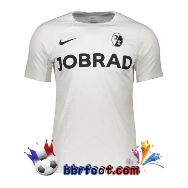 Maillot Foot SC Fribourg Third Blanc 2023/2024