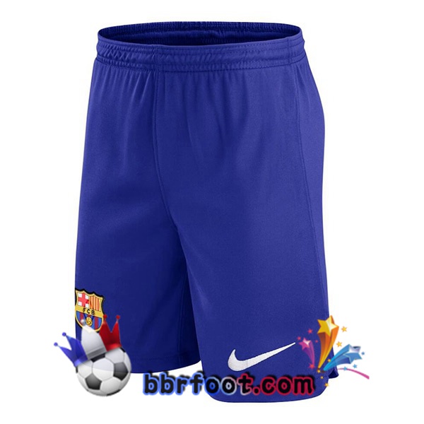 Short Foot FC Barcelone Domicile Bleu 2023/2024