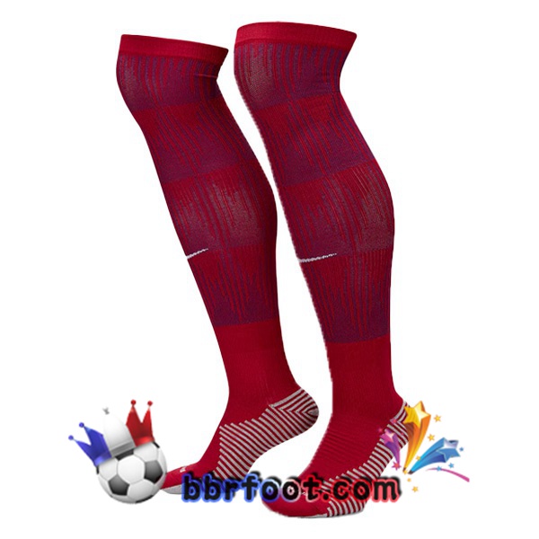 Chaussettes Foot FC Barcelone Domicile Rouge 2023/2024