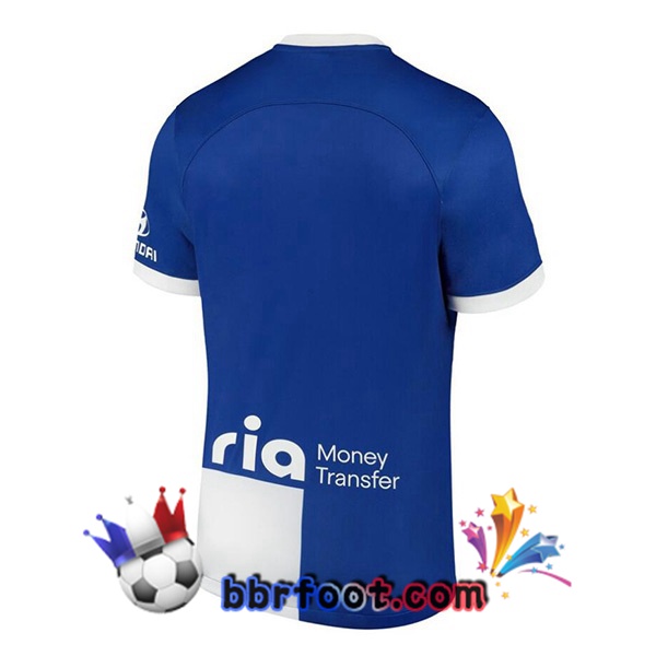Maillot Foot Atletico Madrid Exterieur Bleu 2023/2024