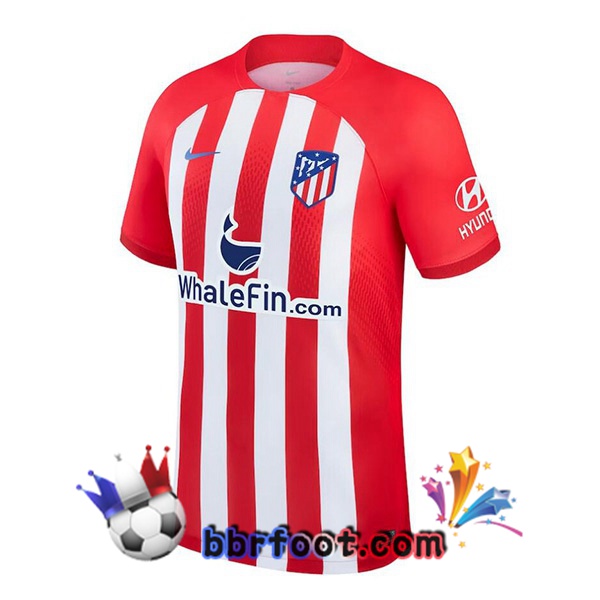 Maillot Foot Atletico Madrid Domicile Rouge 2023/2024