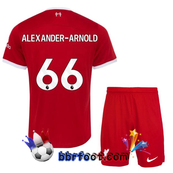 Maillot Foot FC Liverpool (ALEXANDER-ARNOLD 66) Enfant Domicile Rouge 2023/2024