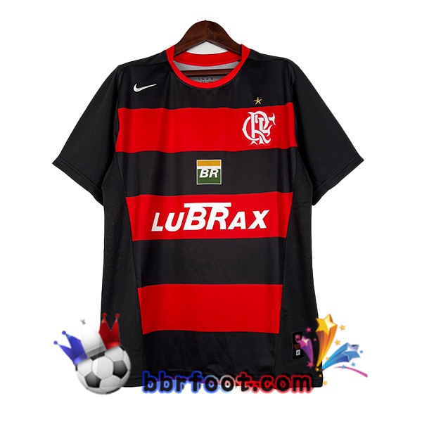 Maillot de Foot Flamengo Retro Domicile Rouge 2002