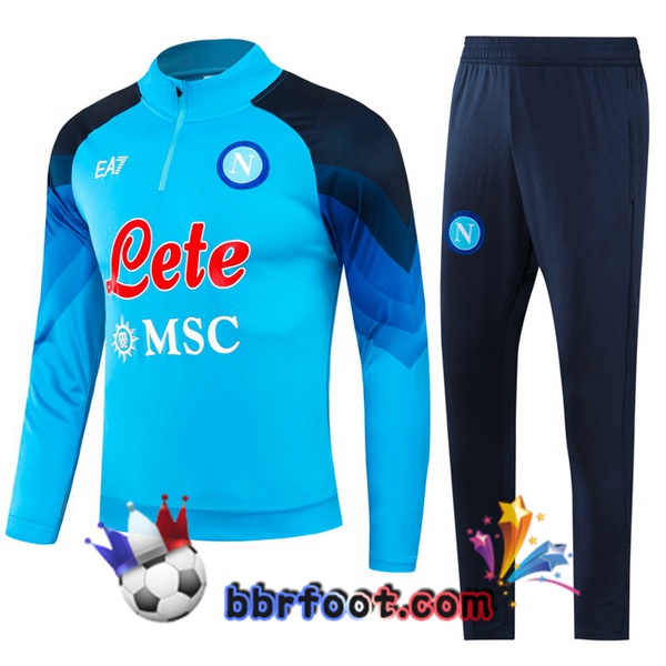 Survetement Foot SSC Naples Bleu 2023/2024